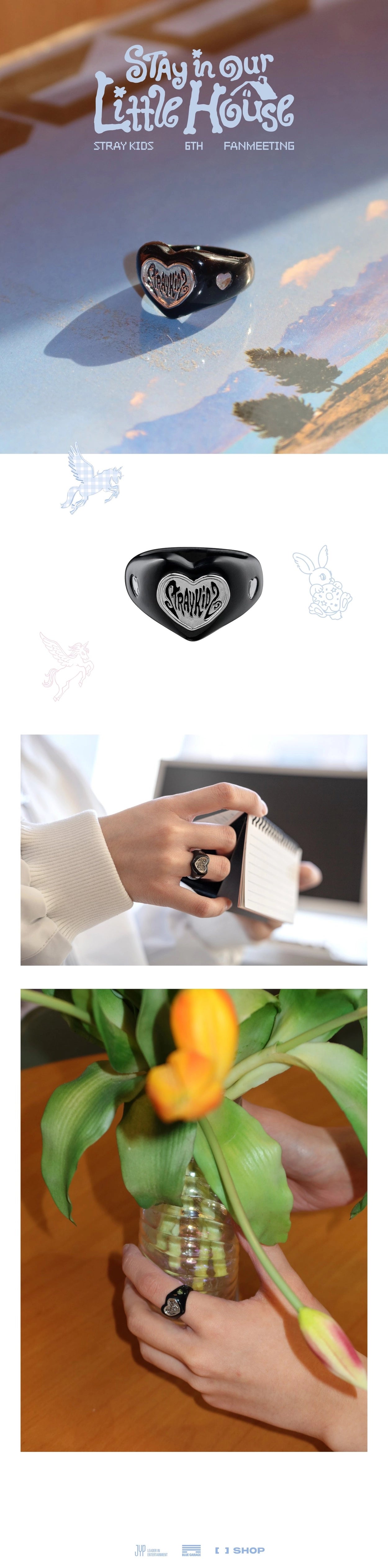 STRAY KIDS - 6TH FANMEETING [STAY IN OUR LITTLE HOUSE] RING OFFICIAL MD
