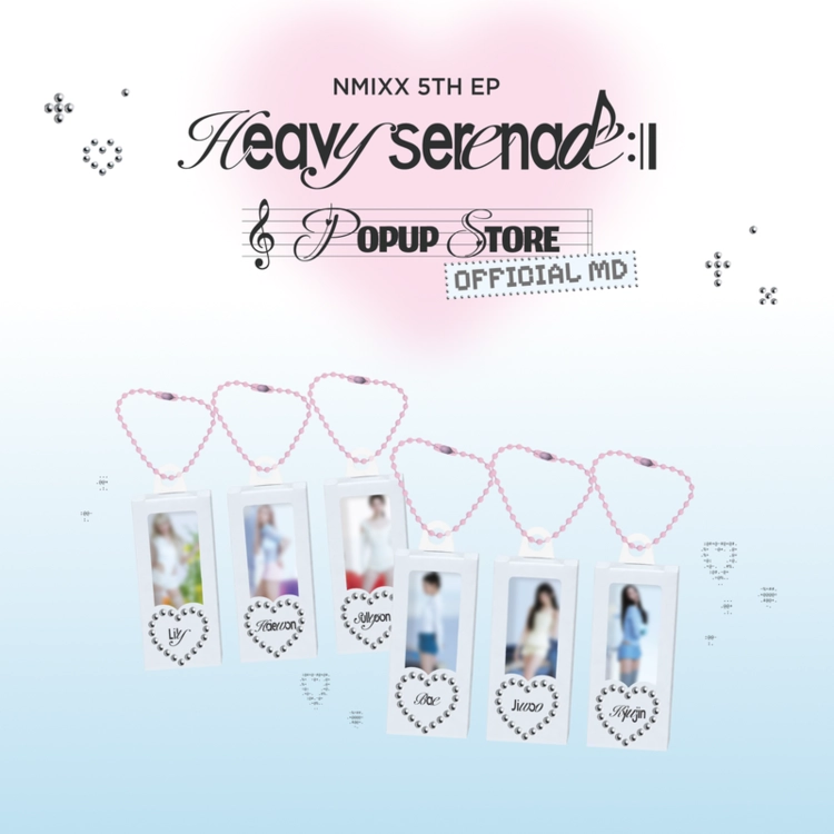 NMIXX - ACRYLIC MINIATURE KEYRING - [HEAVY SERENADE] POP-UP STORE