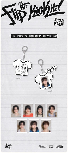 KickFlip - [Flip it, Kick it!] POP-UP STORE MD ID PHOTO HOLDER KEYRING