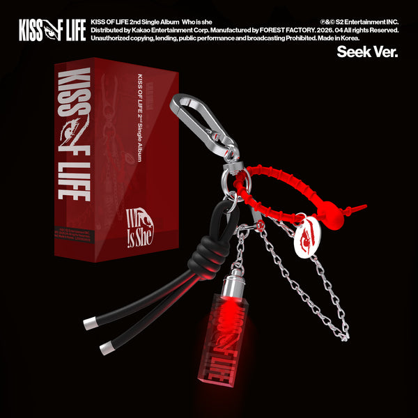 KISS OF LIFE 2ND SINGLE ALBUM - WHO IS SHE (SEEK VER.) (LIMITED EDITION)