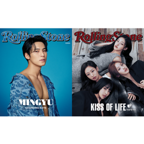 ROLLING STONE KOREA 13TH ISSUE (COVER. SEVENTEEN MINGYU, KISS OF LIFE)
