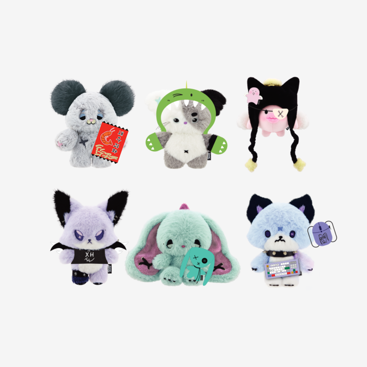 XDINARY HEROES - XDINARY MONSTERS ORIGINAL PLUSH ACC. - THE XCAPE