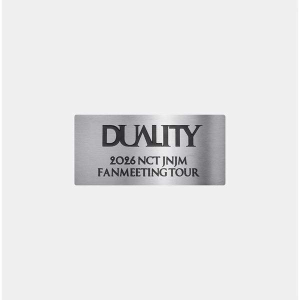 NCT JNJM - [FANMEETING TOUR [DUALITY] # SEOUL MD] BADGE