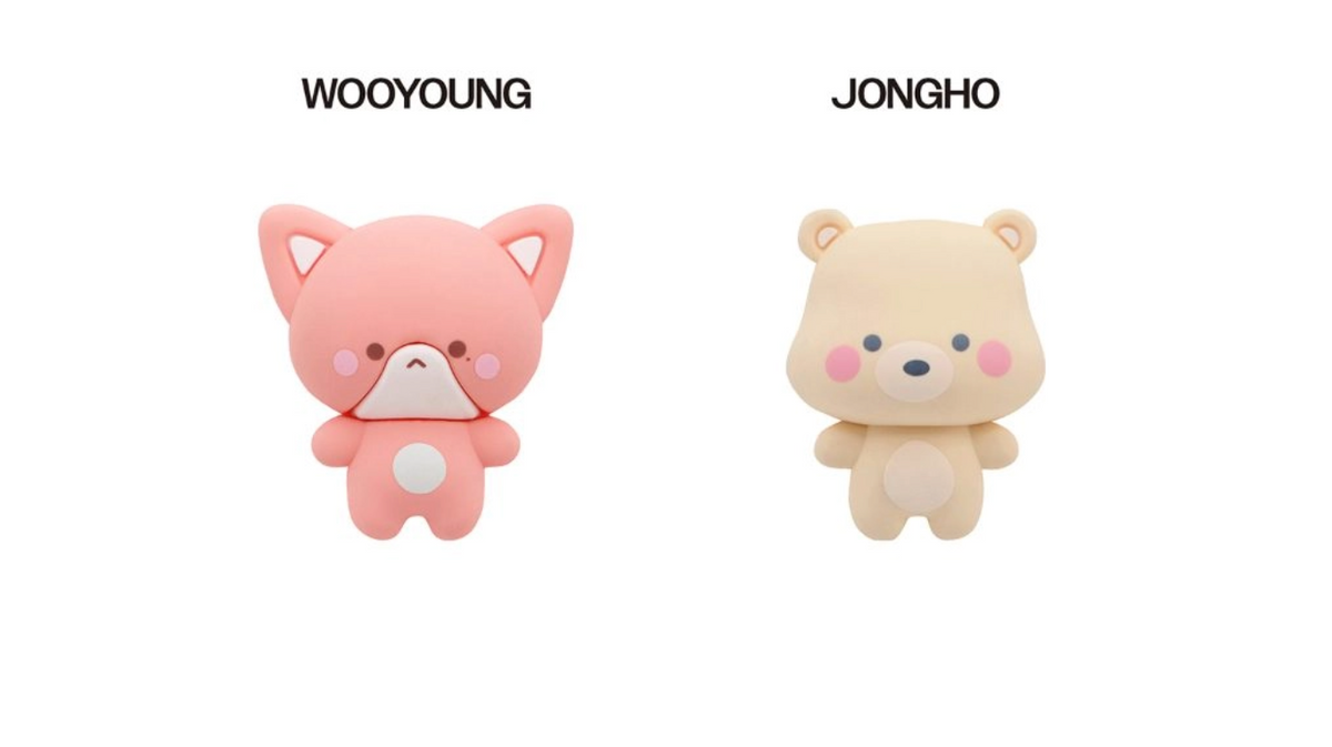 ATEEZ - 8TH ANNIVERSARY OFFICIAL MD RANDOM CABLE PROTECTOR FIGURE