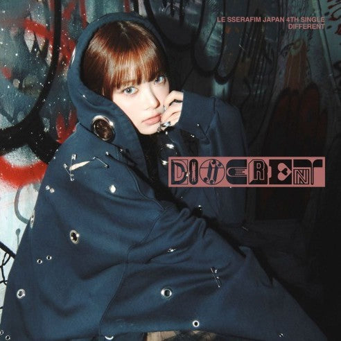 LE SSERAFIM JAPANESE ALBUM - JAPAN 4TH SINGLE - DIFFERENT (SOLO Ver.)