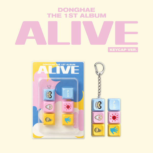 DONGHAE 1ST ALBUM - ALIVE (KEYCAP VER.)