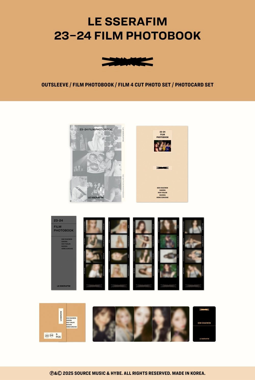 LE SSERAFIM - [23-24 FILM PHOTOBOOK]