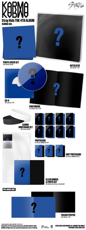 STRAY KIDS 4TH ALBUM - KARMA (KARMA VER.)