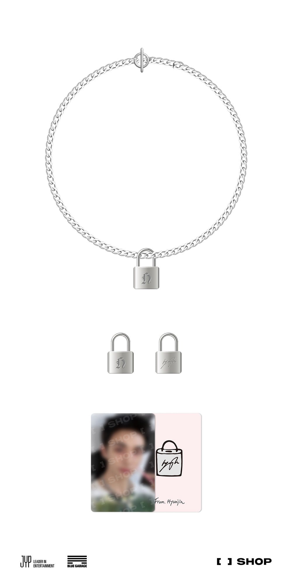 STRAY KIDS - DOMINATE : CELEBRATE POP-UP STORE MD -NECKLACE BY HYUNJIN