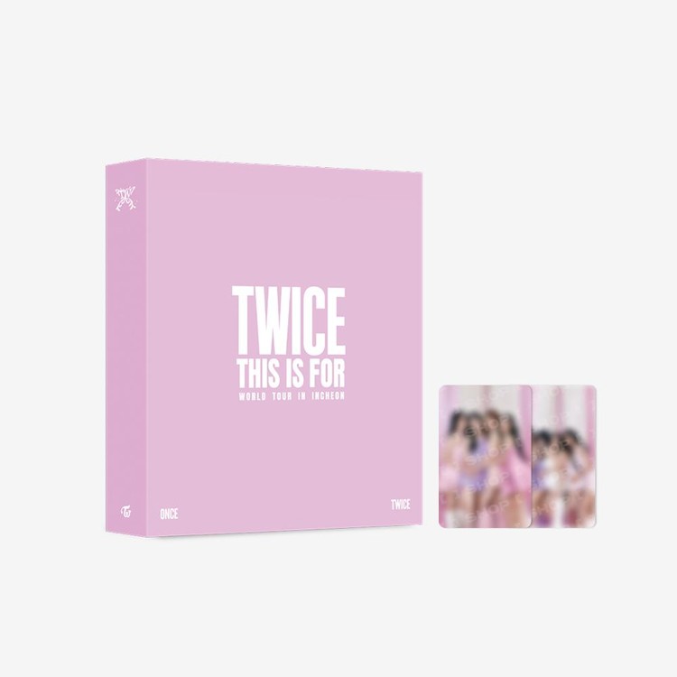 TWICE - <THIS IS FOR> WORLD TOUR IN INCHEON PHOTOCARD BINDER