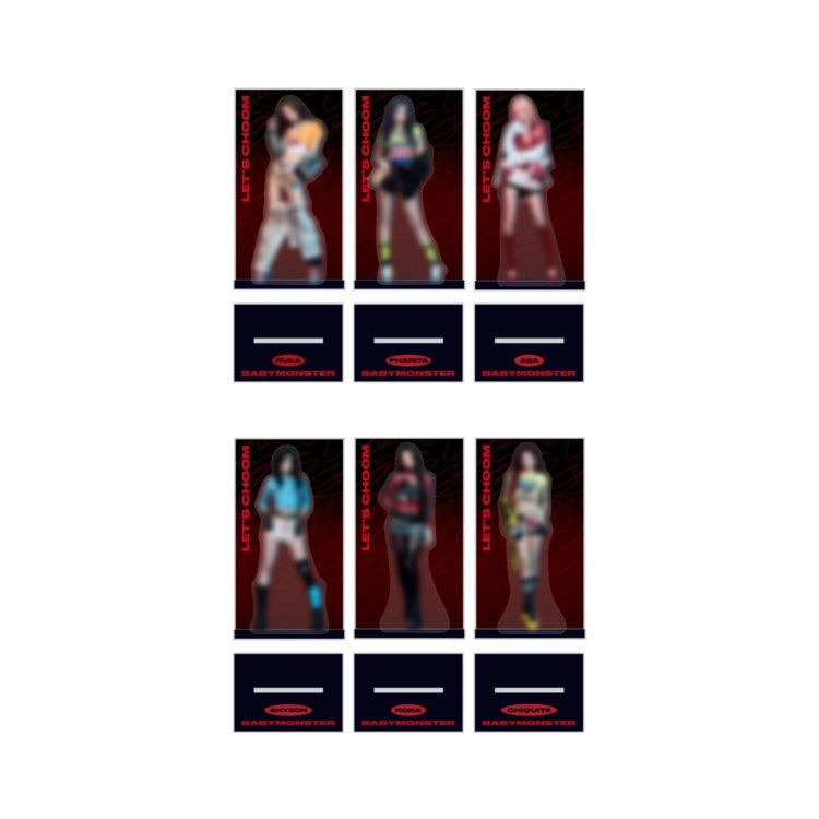 BABYMONSTER - [CHOOM] BABYMONSTER ACRYLIC STAND OFFICIAL MD