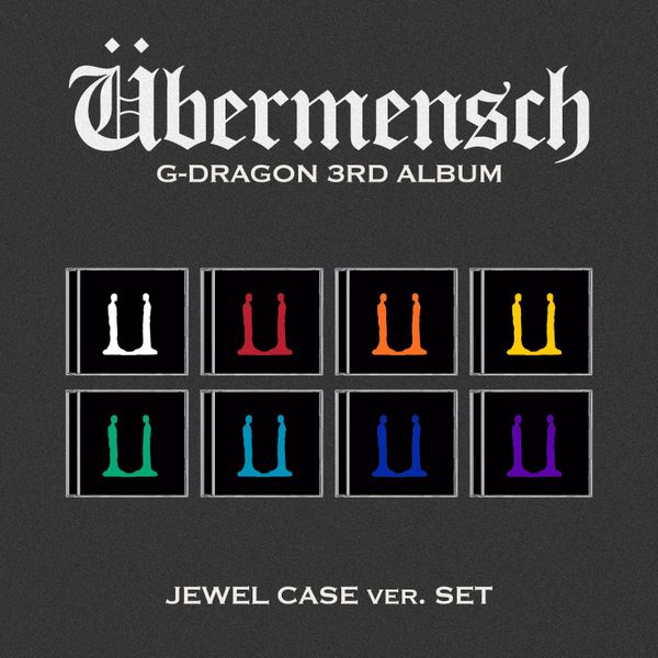 G-DRAGON 3RD ALBUM - ÜBERMENSCH (JEWEL VER.)