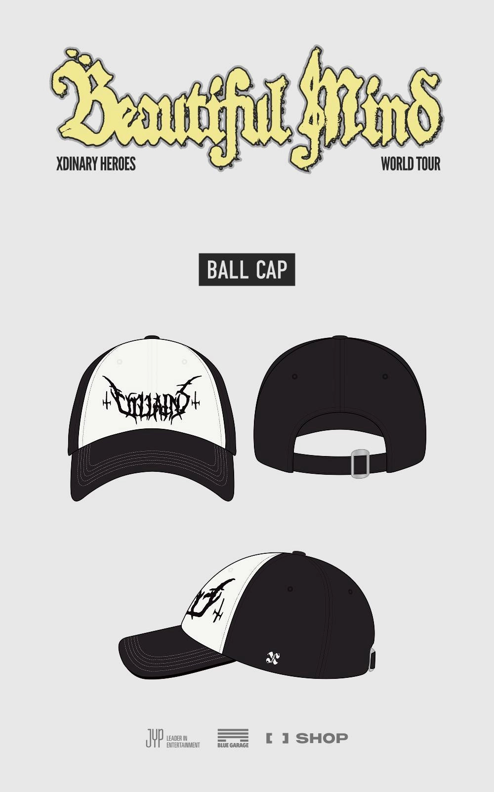 XDINARY HEROES - BALL CAP - BEAUTIFUL MIND