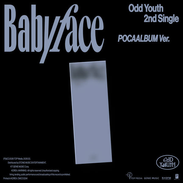 ODD YOUTH 2ND SINGLE ALBUM - BABYFACE (POCA ALBUM VER.)