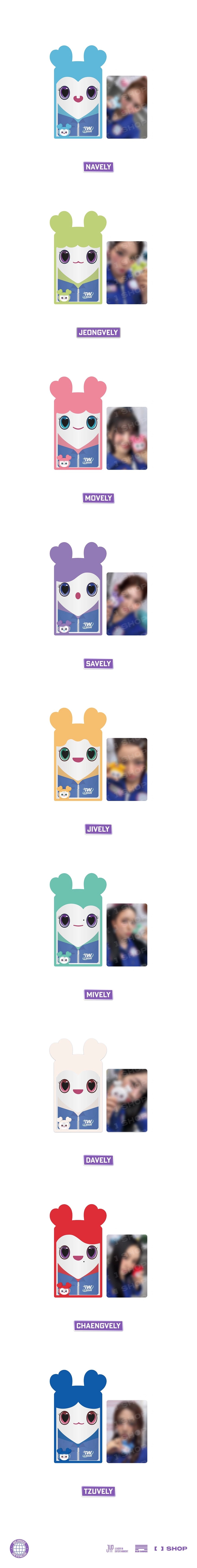 TWICE - 2025 TWICE FANMEETING <10VE UNIVERSE> - LOVELY PHOTOCARD SLEEVE OFFICIAL MD