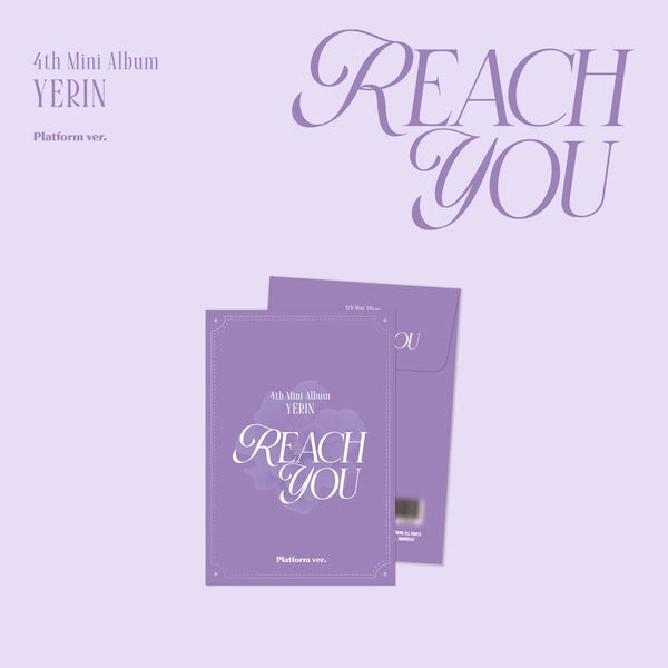 YERIN 4TH MINI ALBUM - REACH YOU (PLATFORM VER.)