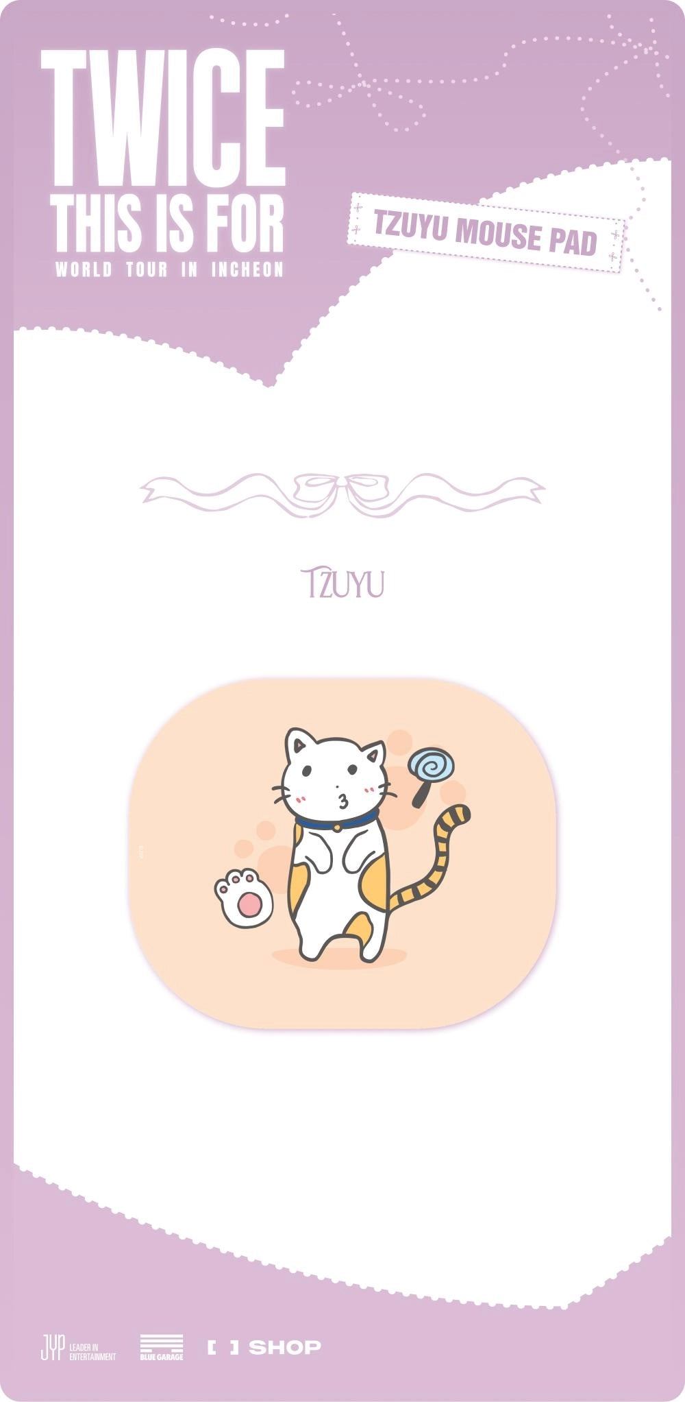 TWICE - <THIS IS FOR> WORLD TOUR IN INCHEON TZUYU MOUSE PAD