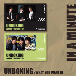IN A MINUTE 1ST SINGLE ALBUM - UNBOXING: 'WHAT YOU WANTED'