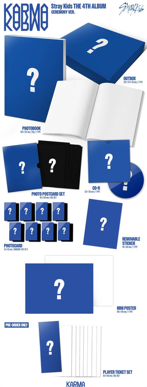 STRAY KIDS 4TH ALBUM - KARMA
