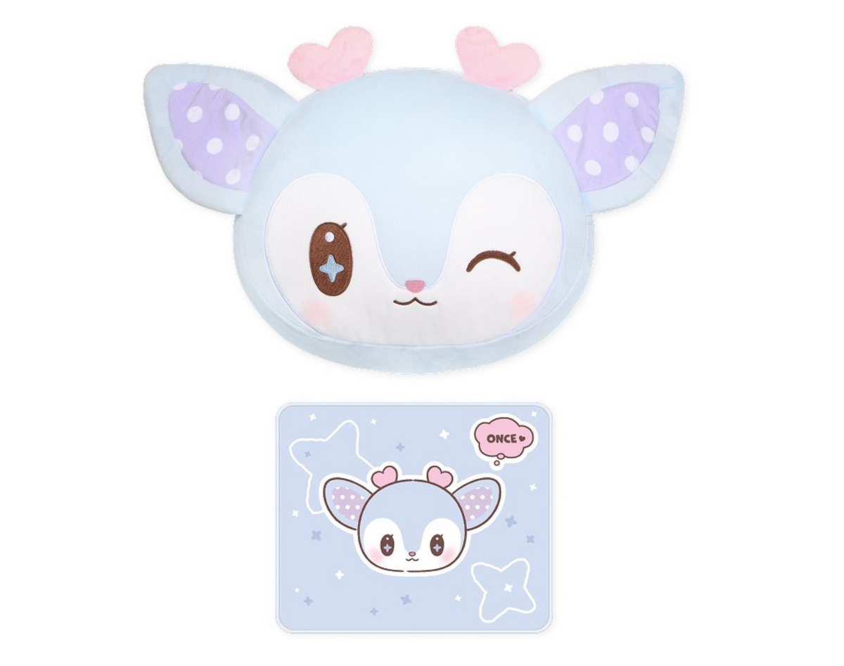 TWICE - 11TH ANNIVERSARY POP-UP STORE <TWICE THE THRILL> TDOONGZ CUSHION BLANKET