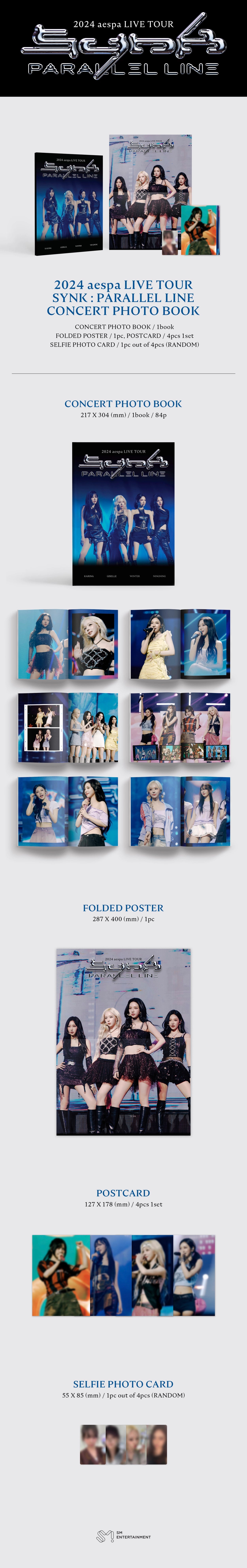 2024 AESPA LIVE TOUR 'SYNK : PARALLEL LINE' PHOTO BOOK
