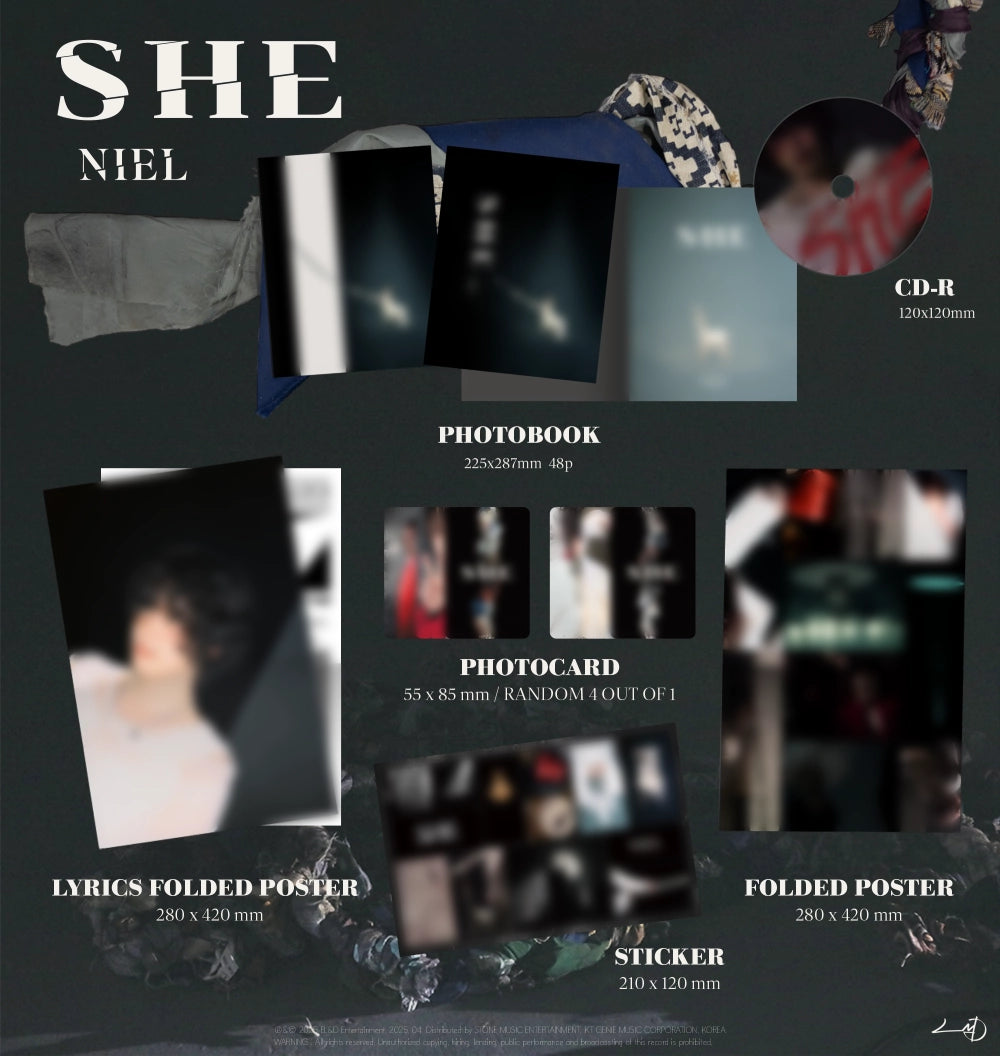 NIEL THE 4TH MINI ALBUM - SHE