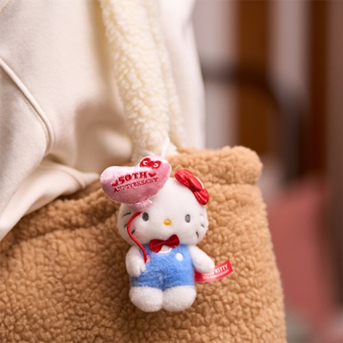 SANRIO© Hanging Plush Hello Kitty 50th Anniversary (Korea Edition)