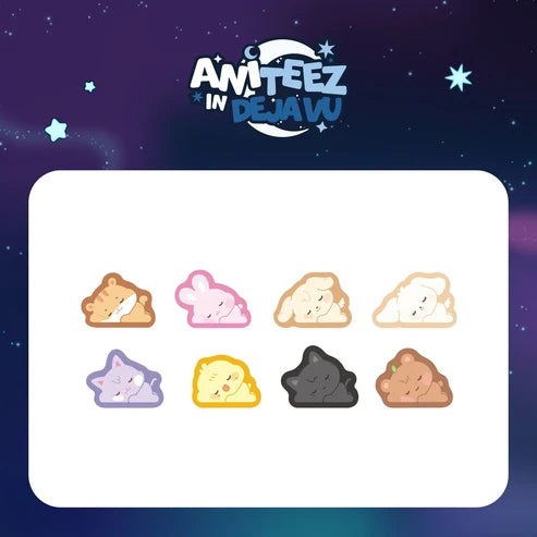 ATEEZ X ANITEEZ POP-UP [ANITEEZ IN DEJAVU] MD - OFFICIAL MD TINY RUG (8 VERSIONS) THIS ITEM IS FINAL SALE