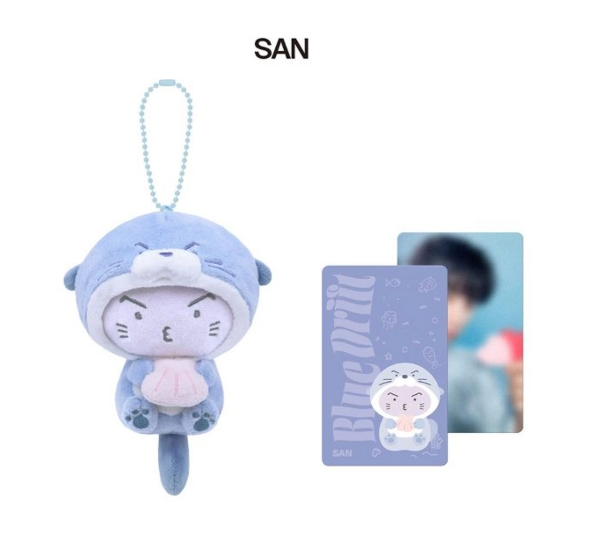 ATEEZ - 8TH ANNIVERSARY OFFICIAL MD LUCKY FISH CHARM