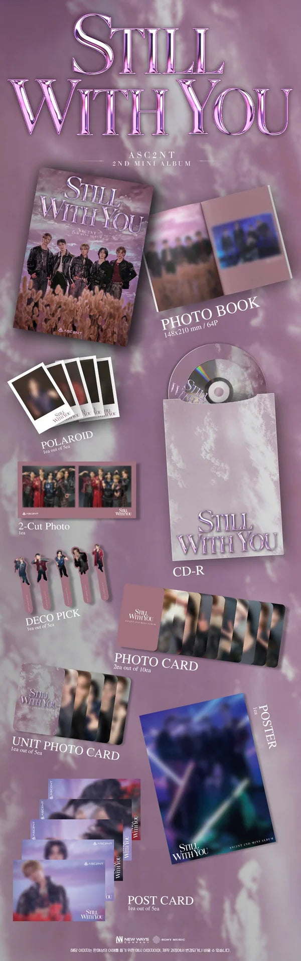 ASC2NT - 2ND MINI ALBUM [STILL WITH YOU]