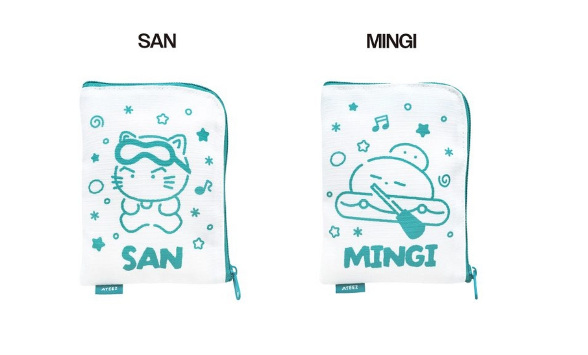 ATEEZ - 8TH ANNIVERSARY OFFICIAL MD RANDOM MINI POUCH