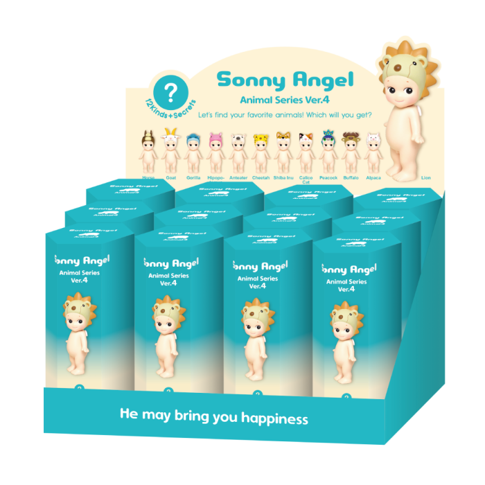 SONNY ANGEL© Mystery Box Authentic Animal Series 4 12 Design (1 Piece)