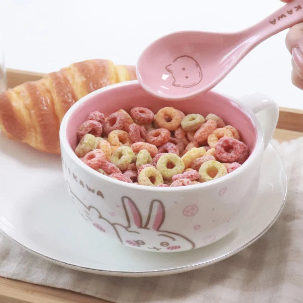 CHIIKAWA© Cereal Mug & Spoon Set (Korea Edition)