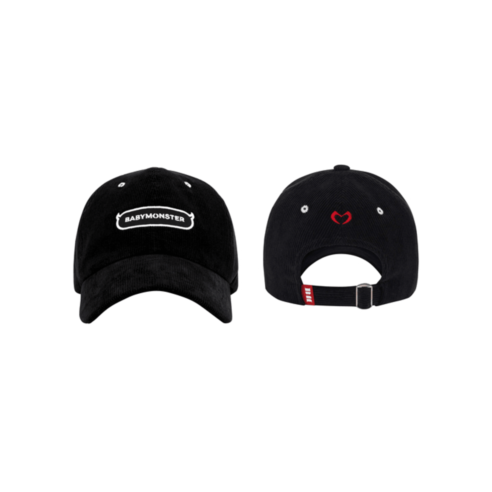 BABYMONSTER - HELLO MONSTERS CORDUROY BALLCAP OFFICIAL MD