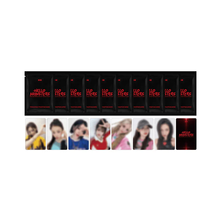 BABYMONSTER - HELLO MONSTERS TRADING PHOTOCARD PACK OFFICIAL MD