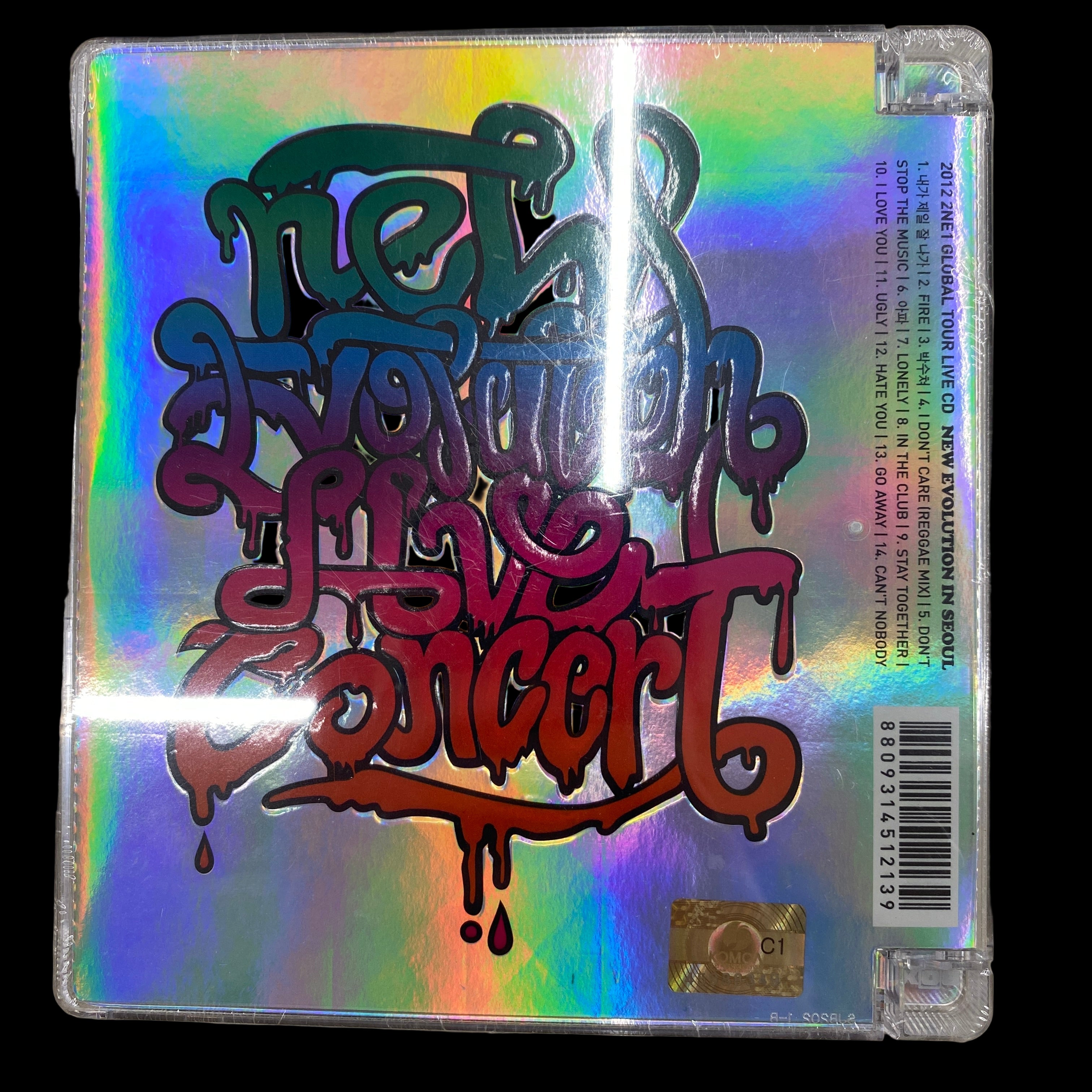 2012 2NE1 GLOBAL TOUR LIVE CD - NEW EVOLUTION IN SEOUL