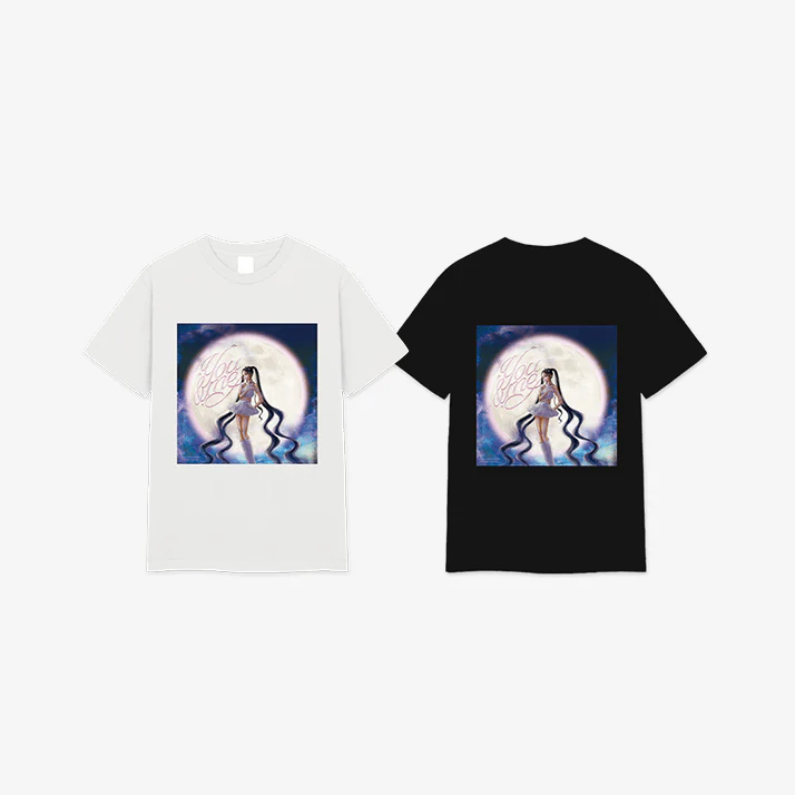 JENNIE (BLACKPINK) - YOU & ME T-SHIRT OFFICIAL MD (BLACK)
