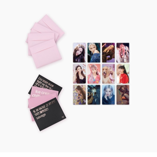 BLACKPINK THE SHOW - LYRICS CARDS + PHOTOCARDS SET OFFICIAL MD