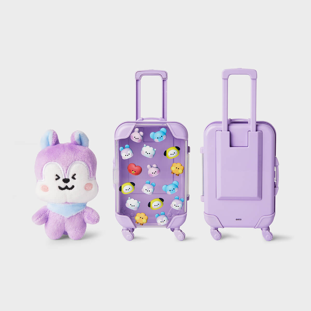 BT21© MANG PLUSH IN CASE KEYHOLDER