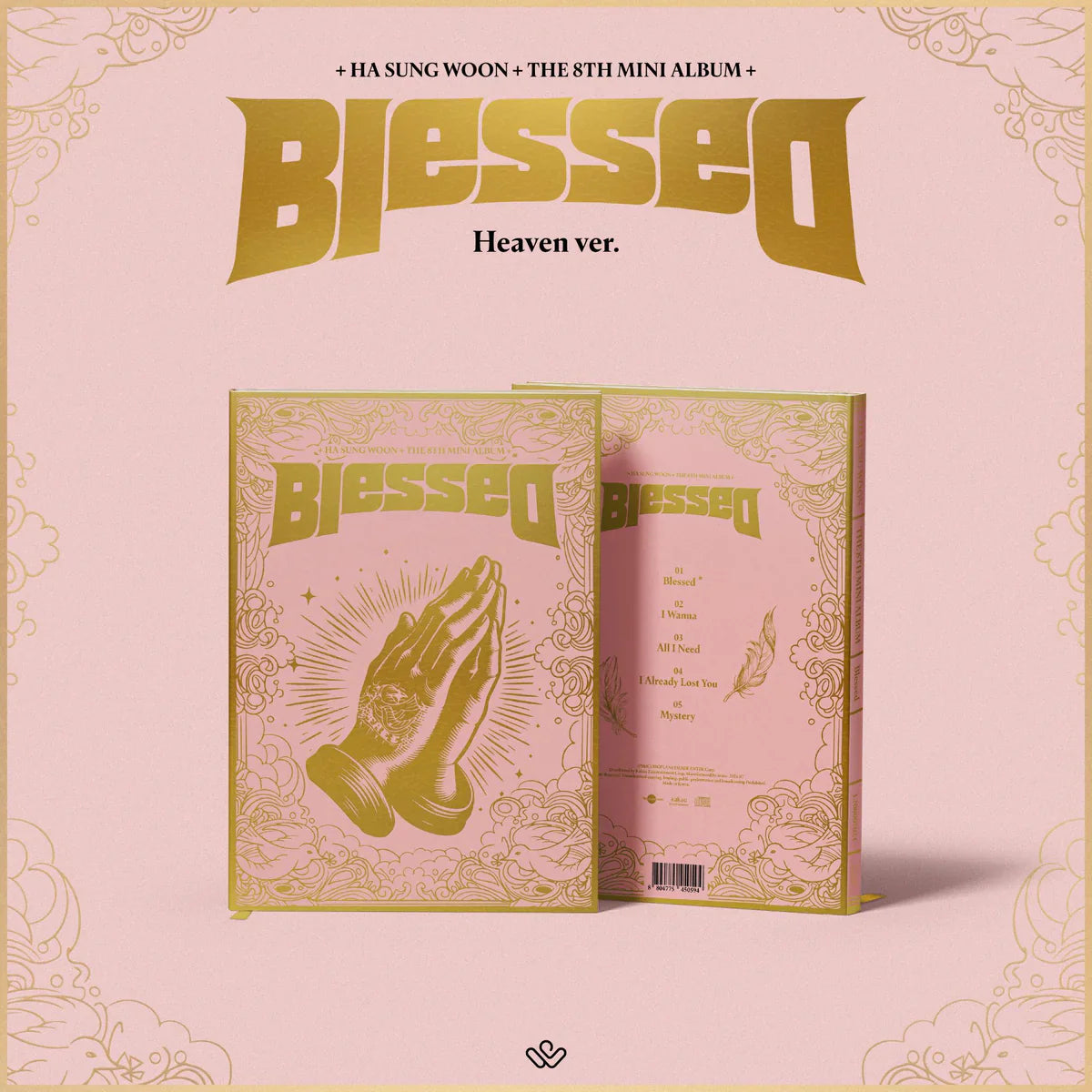 HA SUNG WOON 8TH MINI ALBUM - BLESSED (PHOTOBOOK)