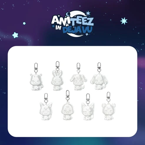ATEEZ X ANITEEZ POP-UP [ANITEEZ IN DEJAVU] MD - CAN OPENER KEYRING (8 VERSIONS) THIS ITEM IS FINAL SALE