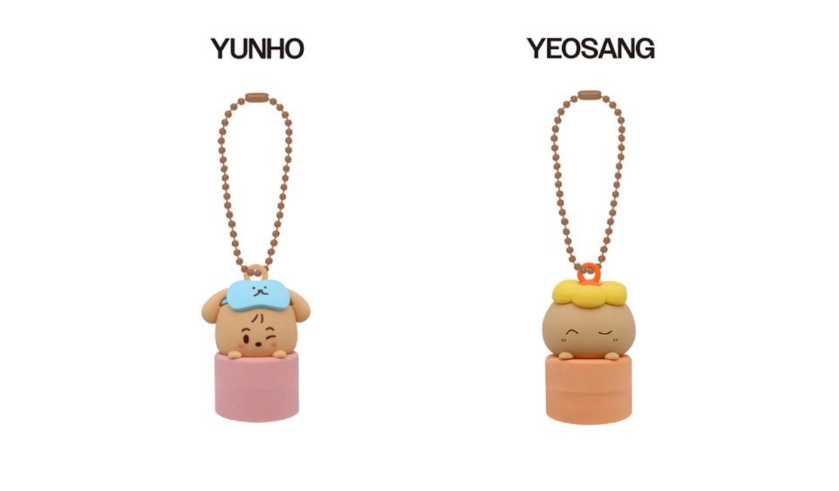 ATEEZ - 8TH ANNIVERSARY OFFICIAL MD RANDOM LIP CAP KEYRING