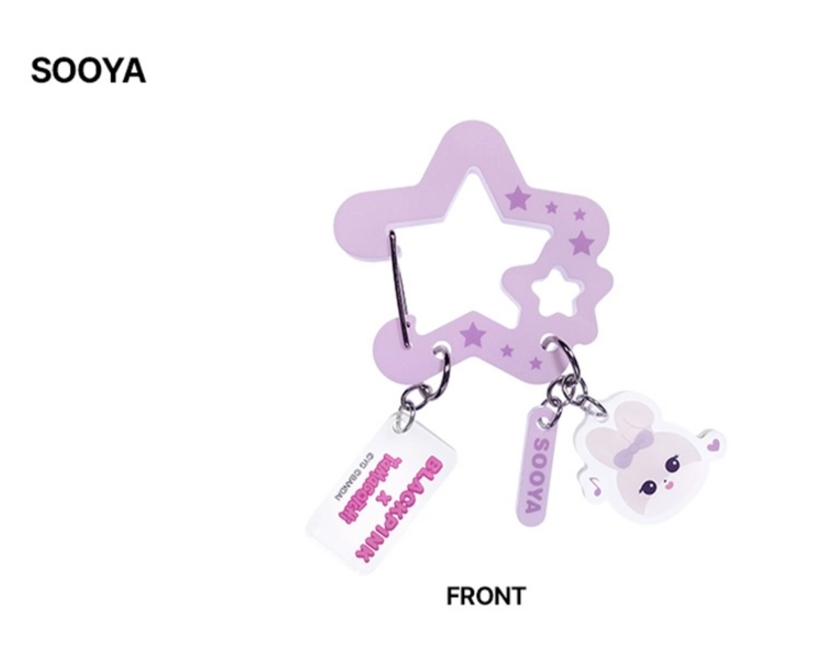 BLACKPINK X TAMAGOTCHI [TAMAGOTCHI] OFFICIAL MD BLACKPINK ACRYLIC CARABINER