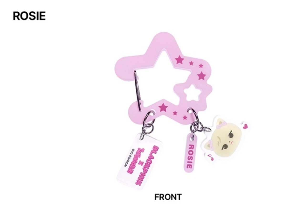 BLACKPINK X TAMAGOTCHI [TAMAGOTCHI] OFFICIAL MD BLACKPINK ACRYLIC CARABINER