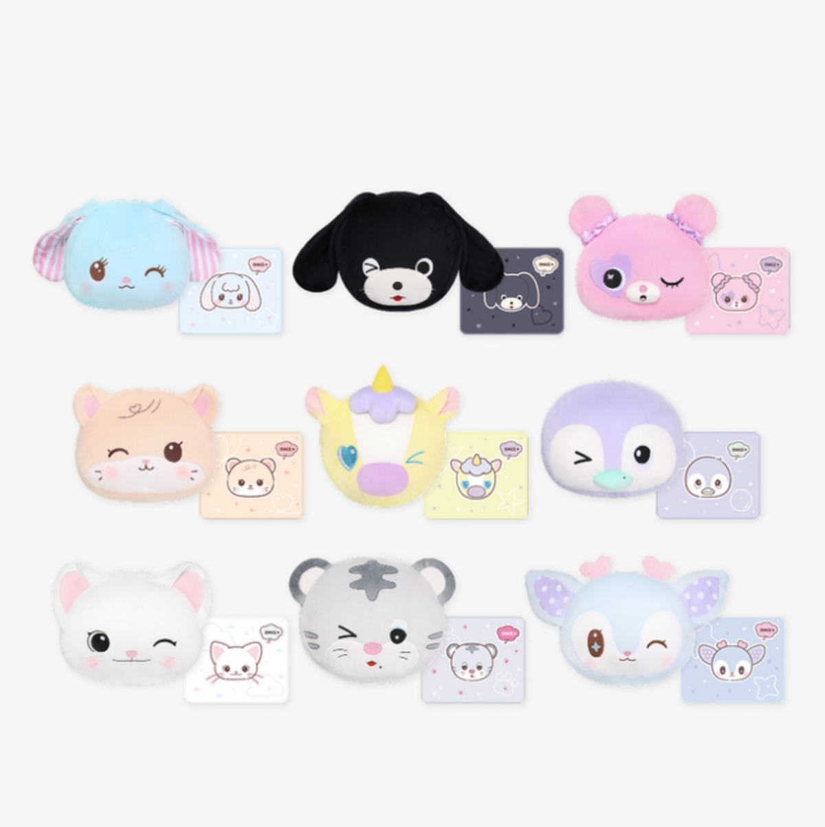 TWICE - 11TH ANNIVERSARY POP-UP STORE <TWICE THE THRILL> TDOONGZ CUSHION BLANKET