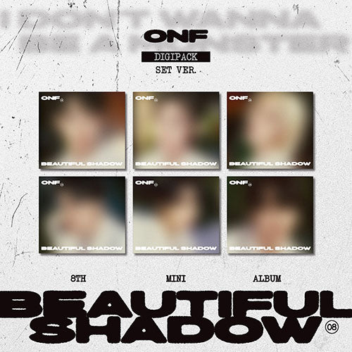 ONF 8TH MINI ALBUM - BEAUTIFUL SHADOW (DIGIPACK VERSION)