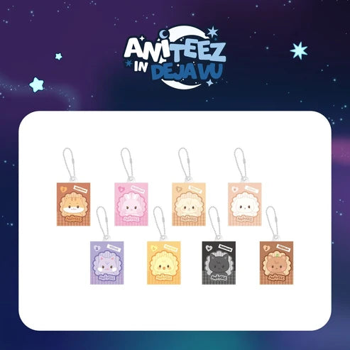 ATEEZ X ANITEEZ POP-UP [ANITEEZ IN DEJAVU] MD - RANDOM MINIATURE KEYRING