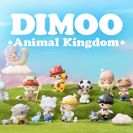 POP MART Authentic Dimoo Mystery Box Animal Kingdom Series 12 Designs (1 Piece)