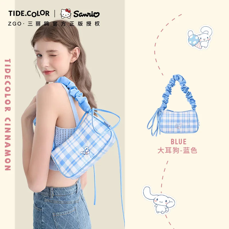 SANRIO© My Melody ZGO Checker Hand Bag