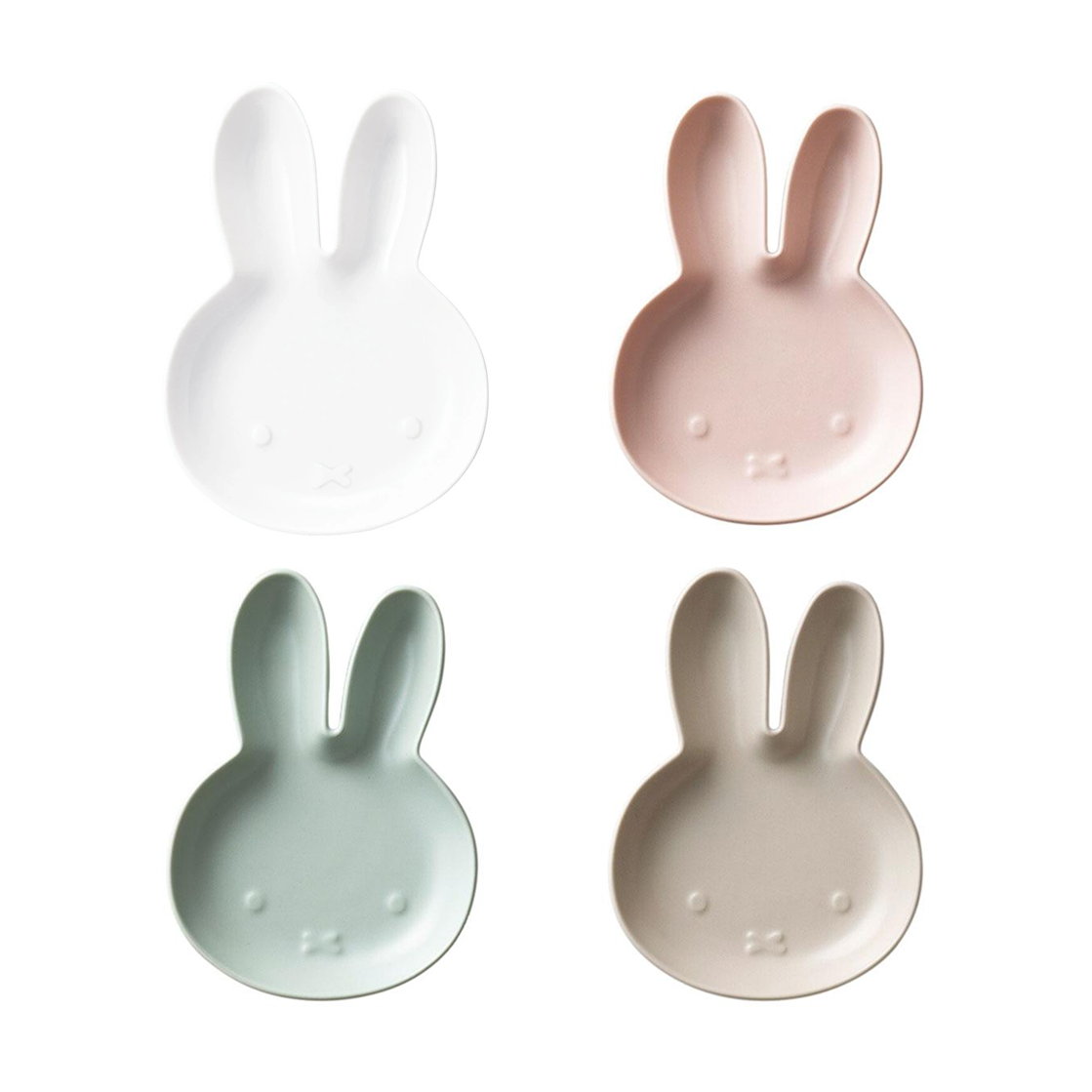 MIFFY© Head Diecut Plate Small (Japan Edition)